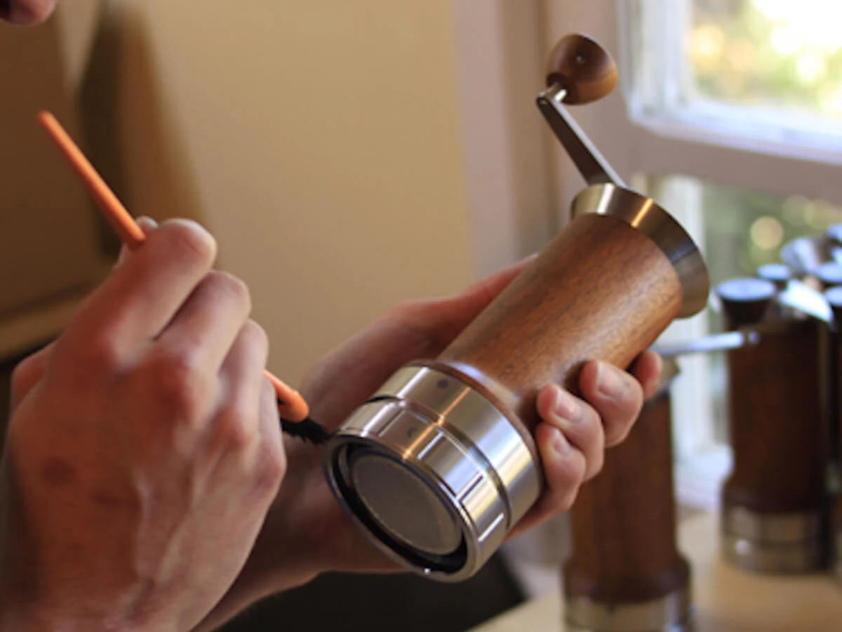 Aram | Espresso Maker w. Steel Support - Honey - Image 3