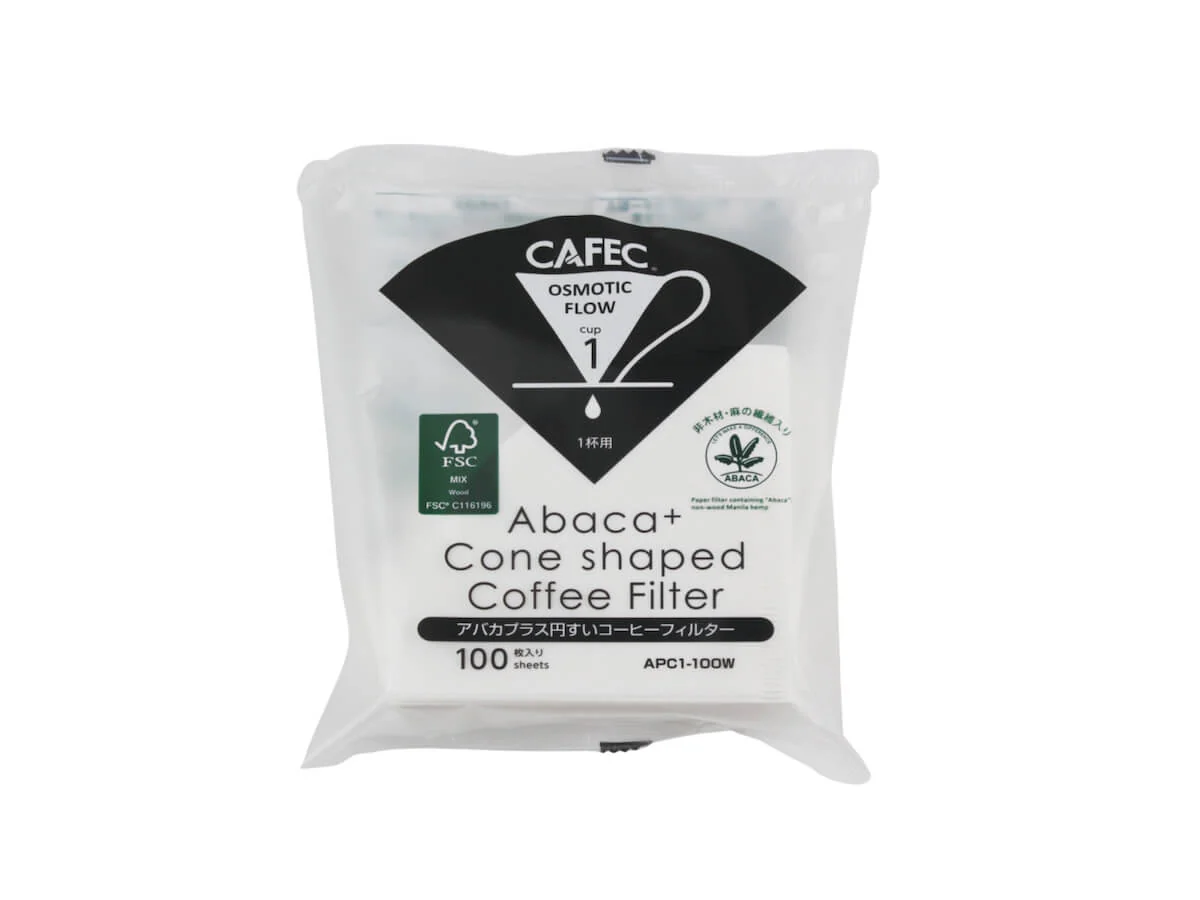 CAFEC | Abaca+ Conical Coffee Paper Filters (100pk) - Image 3