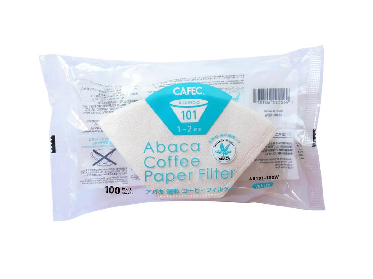 CAFEC | Abaca Trapezoid Coffee Paper Filters (100pk) - Image 5