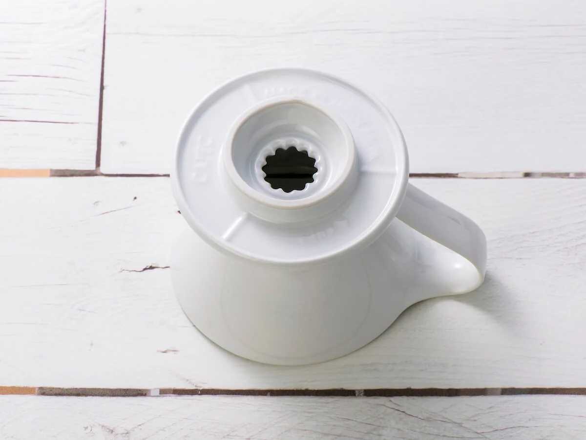 CAFEC | Porcelain Flower Dripper - 1 Cup - Image 4