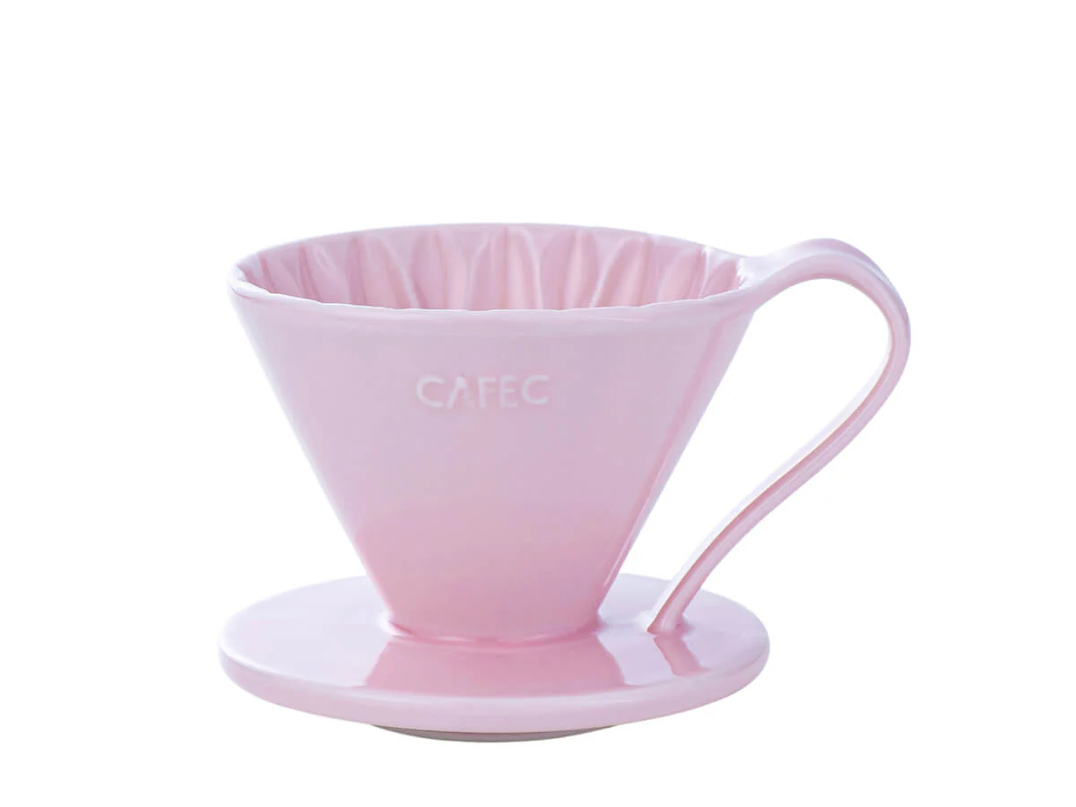 CAFEC | Porcelain Flower Dripper - 1 Cup - Image 8