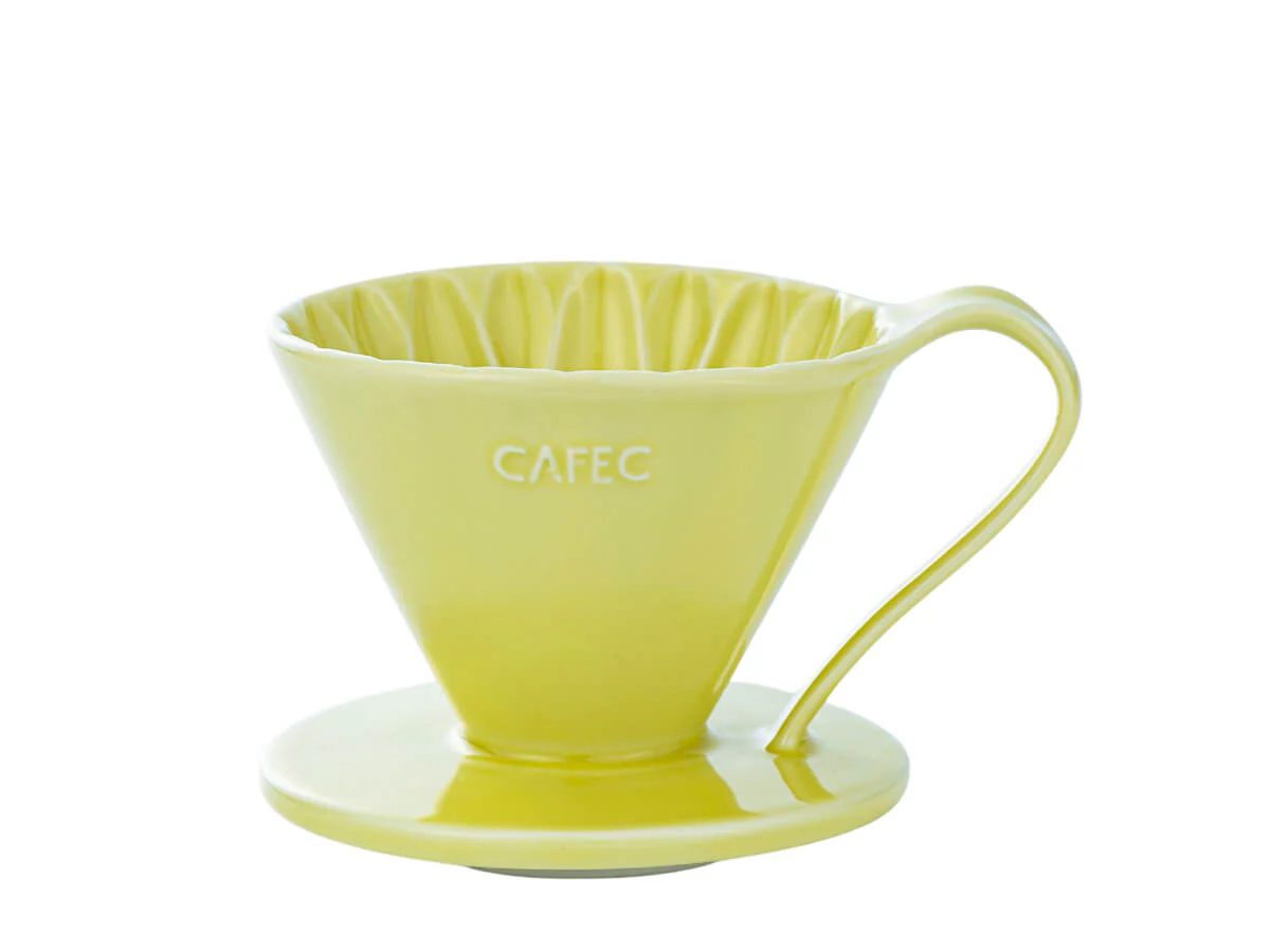 CAFEC | Porcelain Flower Dripper - 1 Cup - Image 9