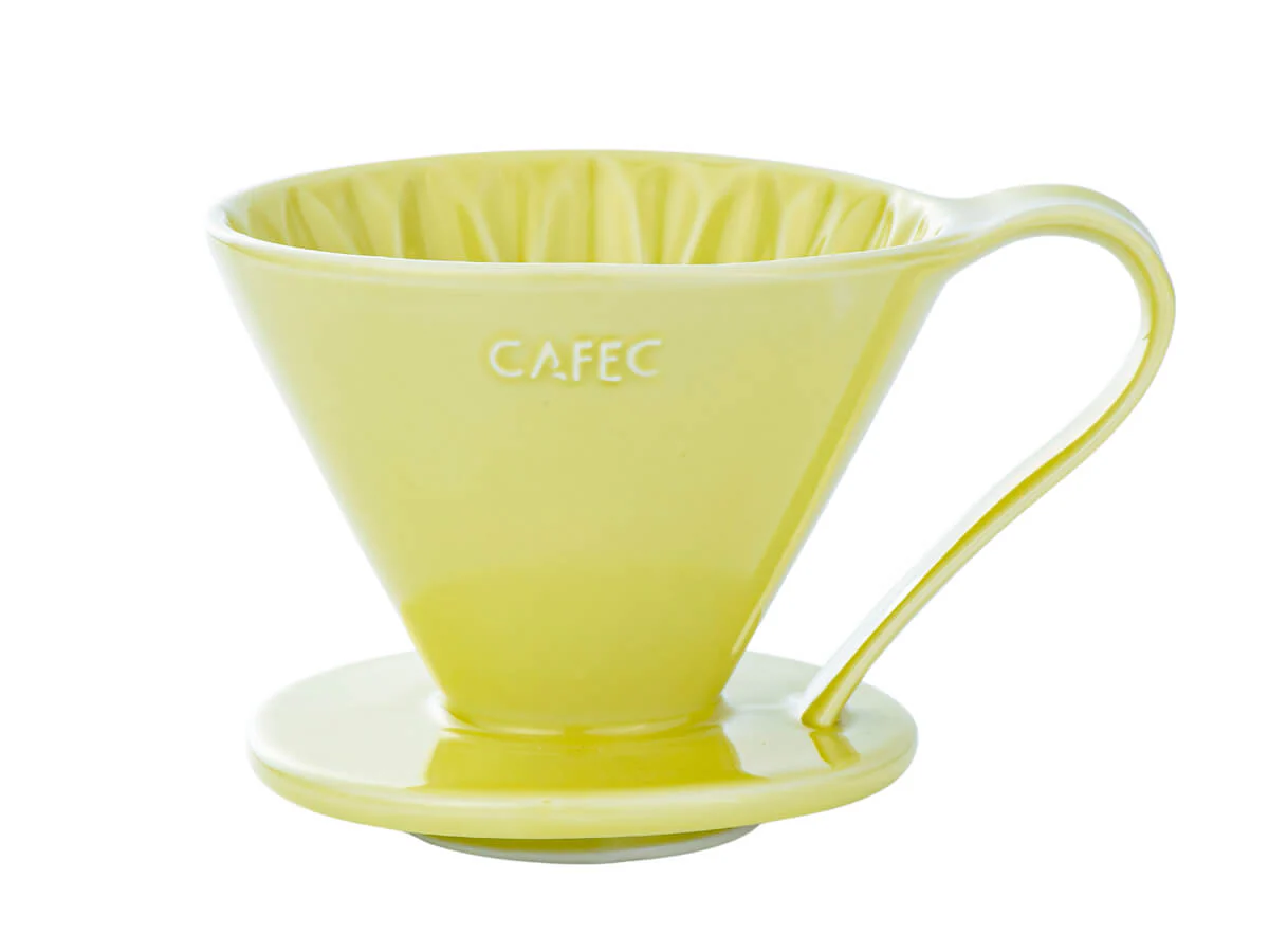 CAFEC | Porcelain Flower Dripper - 2-4 Cup - Image 9