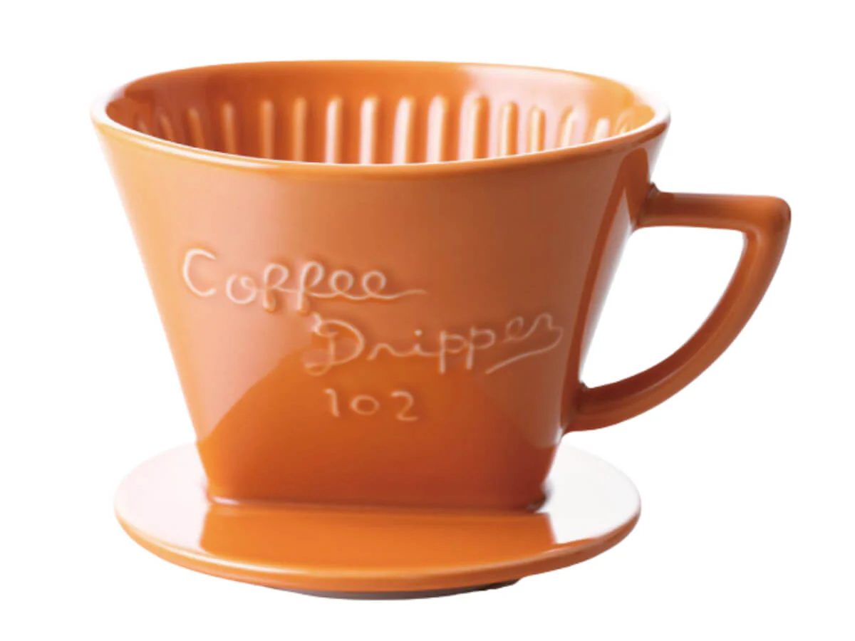 CAFEC | Porcelain Trapezoid Dripper - 102 (3-5 Cup) - Image 4
