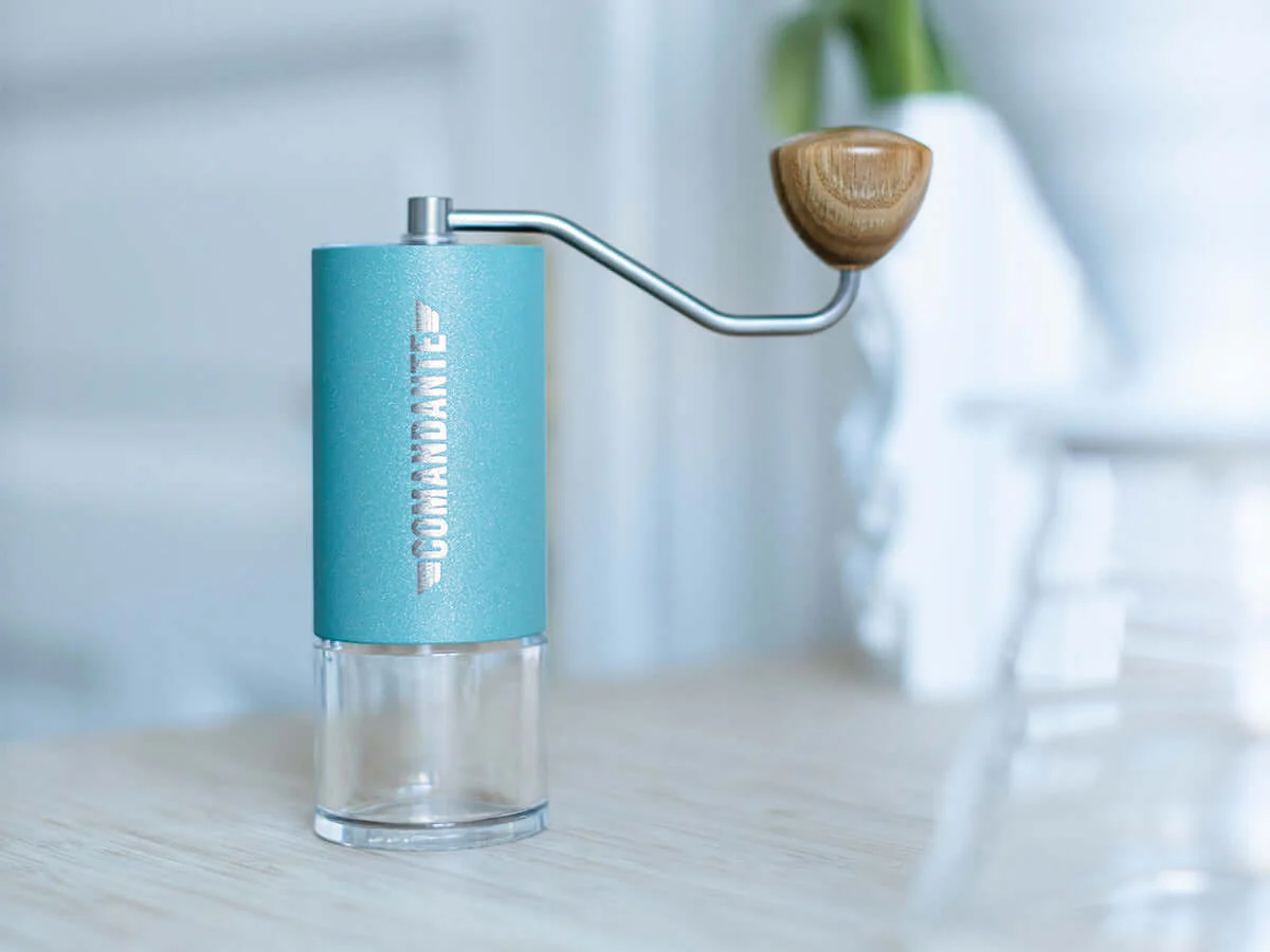Comandante | C40 MK4 Nitro Blade Coffee Grinder - Alpine Lagoon - Image 4