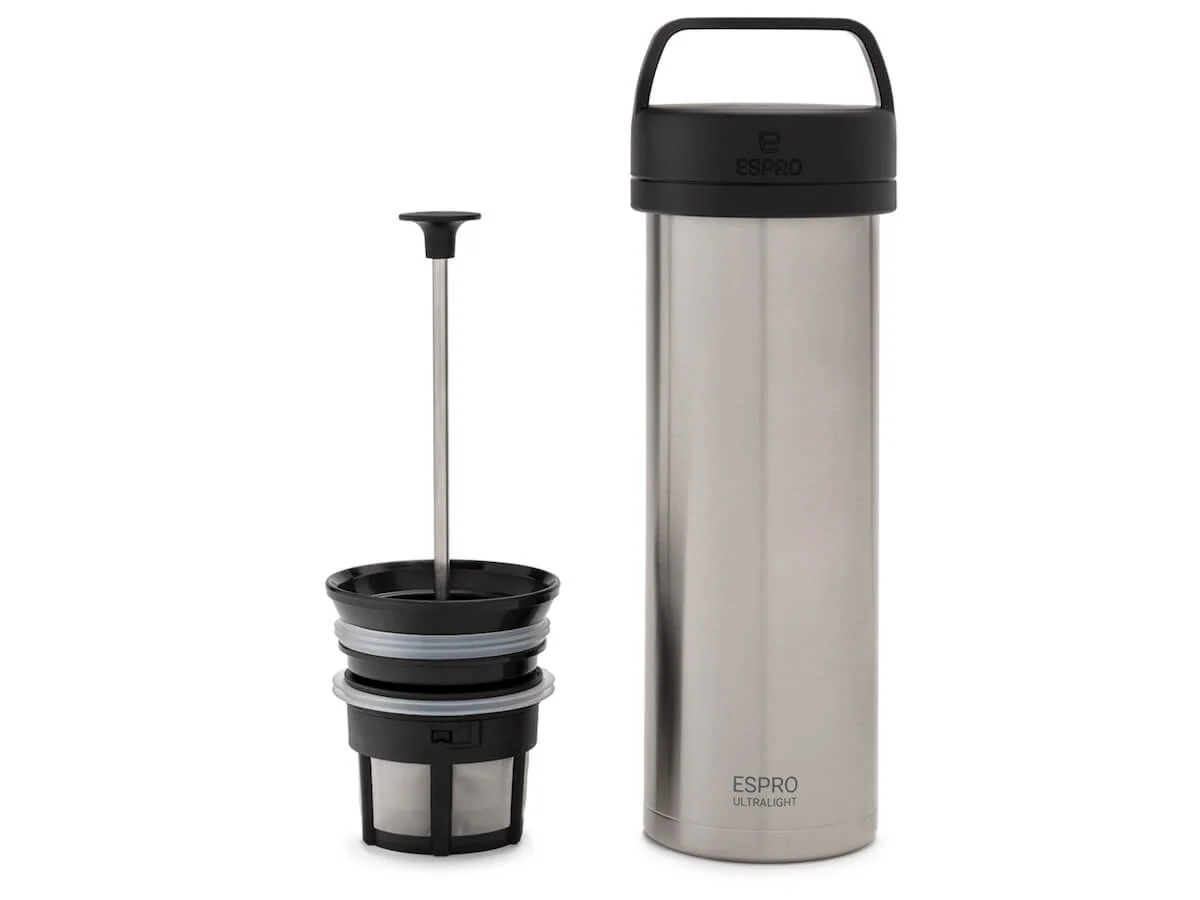 Espro | P0 Ultralight Coffee Press - Brushed Stainless - Image 3