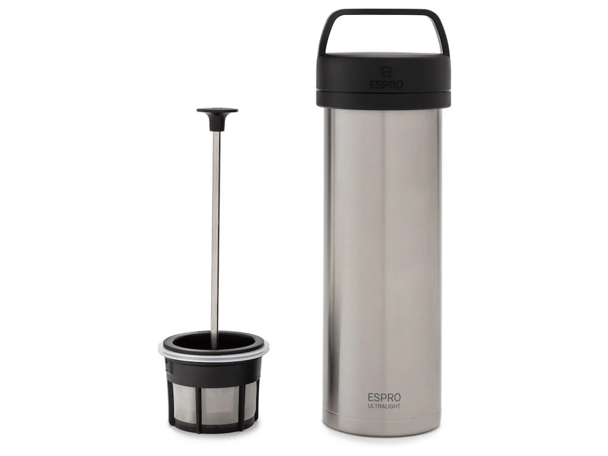 Espro | P0 Ultralight Coffee Press - Brushed Stainless - Image 4