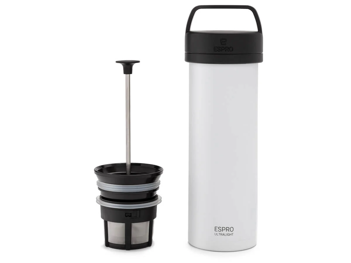 Espro | P0 Ultralight Coffee Press - Chalk White - Image 3
