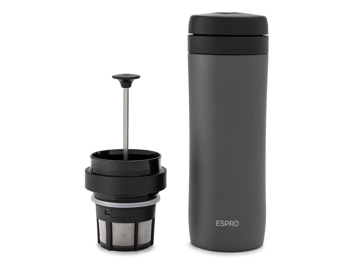 Espro | P1 Travel Coffee Press - Gunmetal Grey - Image 3