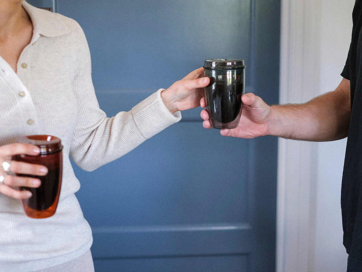 Good Cuppa | Double Wall Glass Takeaway Cup - 12oz - Image 4