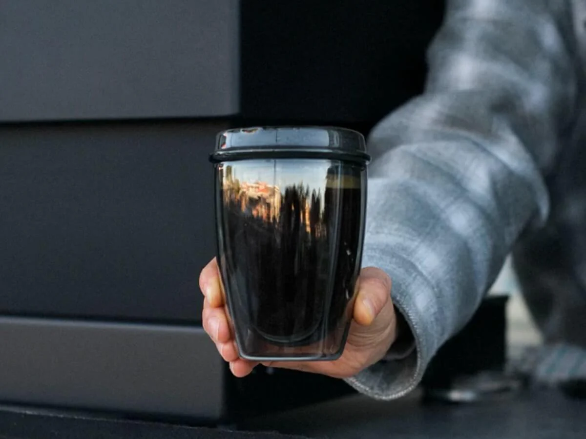 Good Cuppa | Double Wall Glass Takeaway Cup - 12oz - Image 9