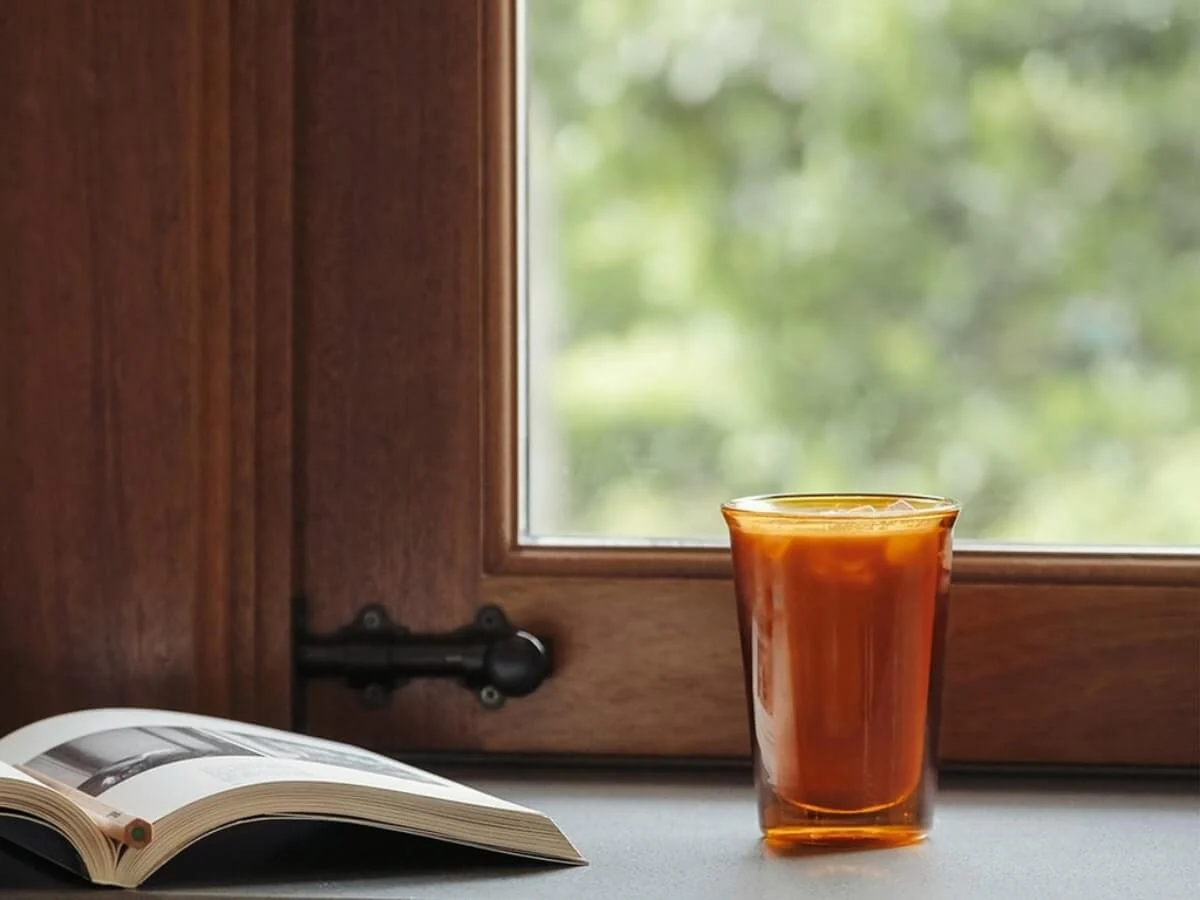 Kinto | Cast Amber Double Wall Glass - Image 10