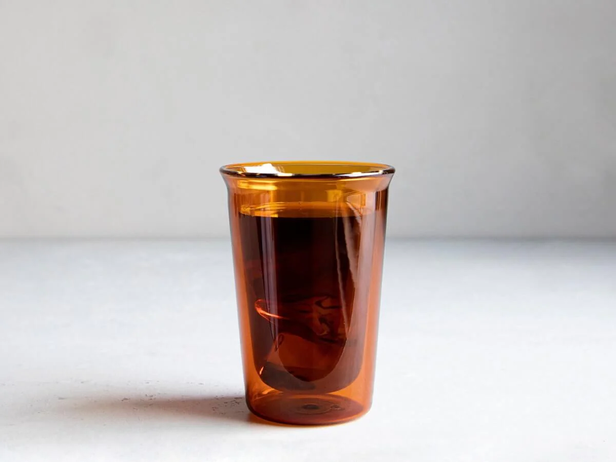 Kinto | Cast Amber Double Wall Glass - Image 6
