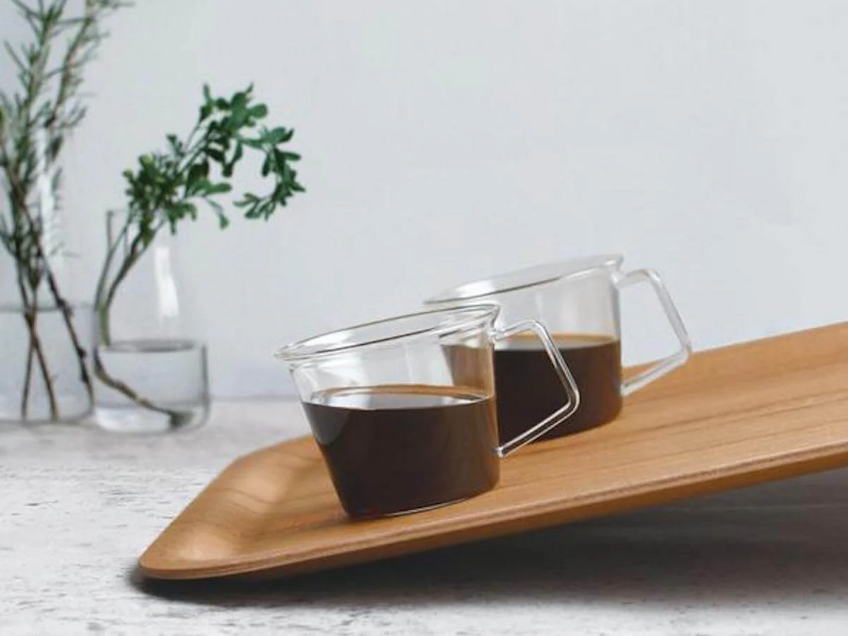 Kinto | Nonslip Slim Tray - Teak - Image 4