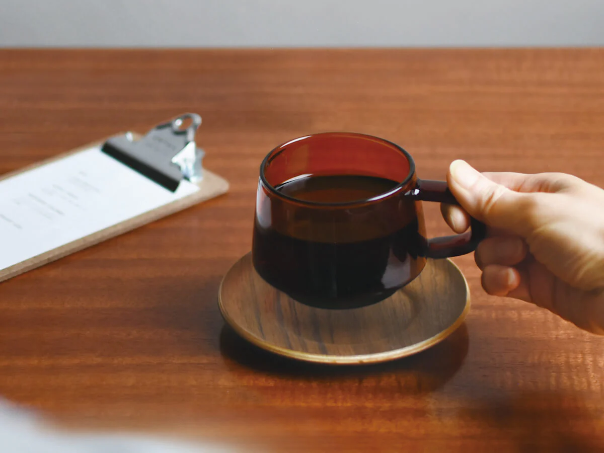 Kinto | Sepia Cup w. Saucer - Image 4
