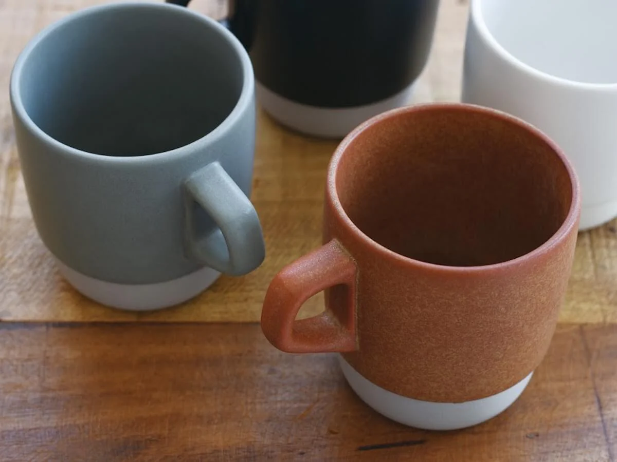 Kinto | Slow Coffee Style Stacking Mug - Orange - Image 4