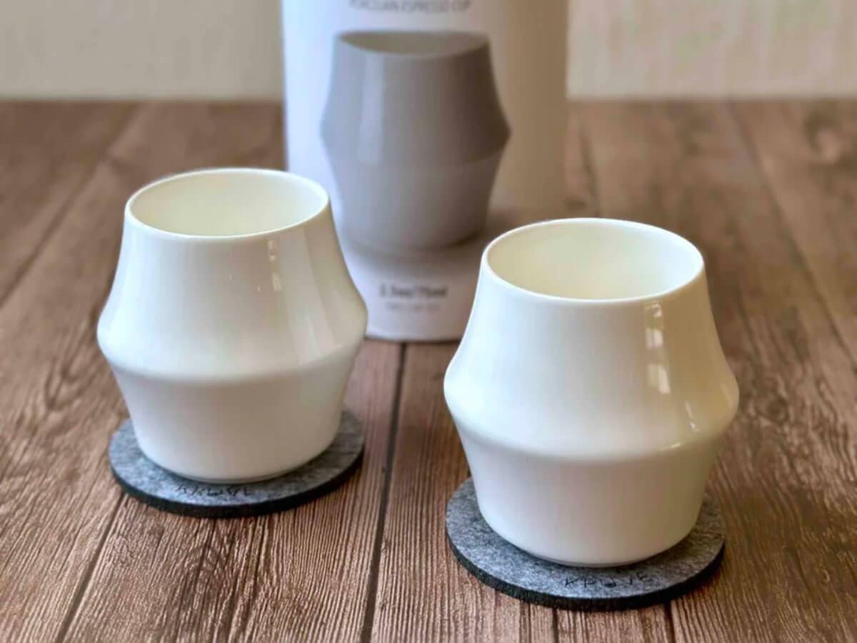 Kruve | Cascade Porcelain Espresso Cups - 2pcs - Image 8