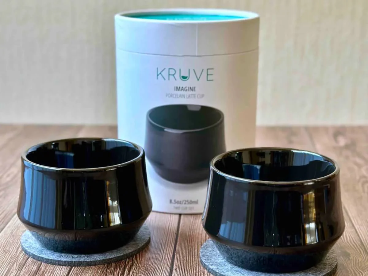 Kruve | Imagine Porcelain Latte Cup - 2pcs - Image 7
