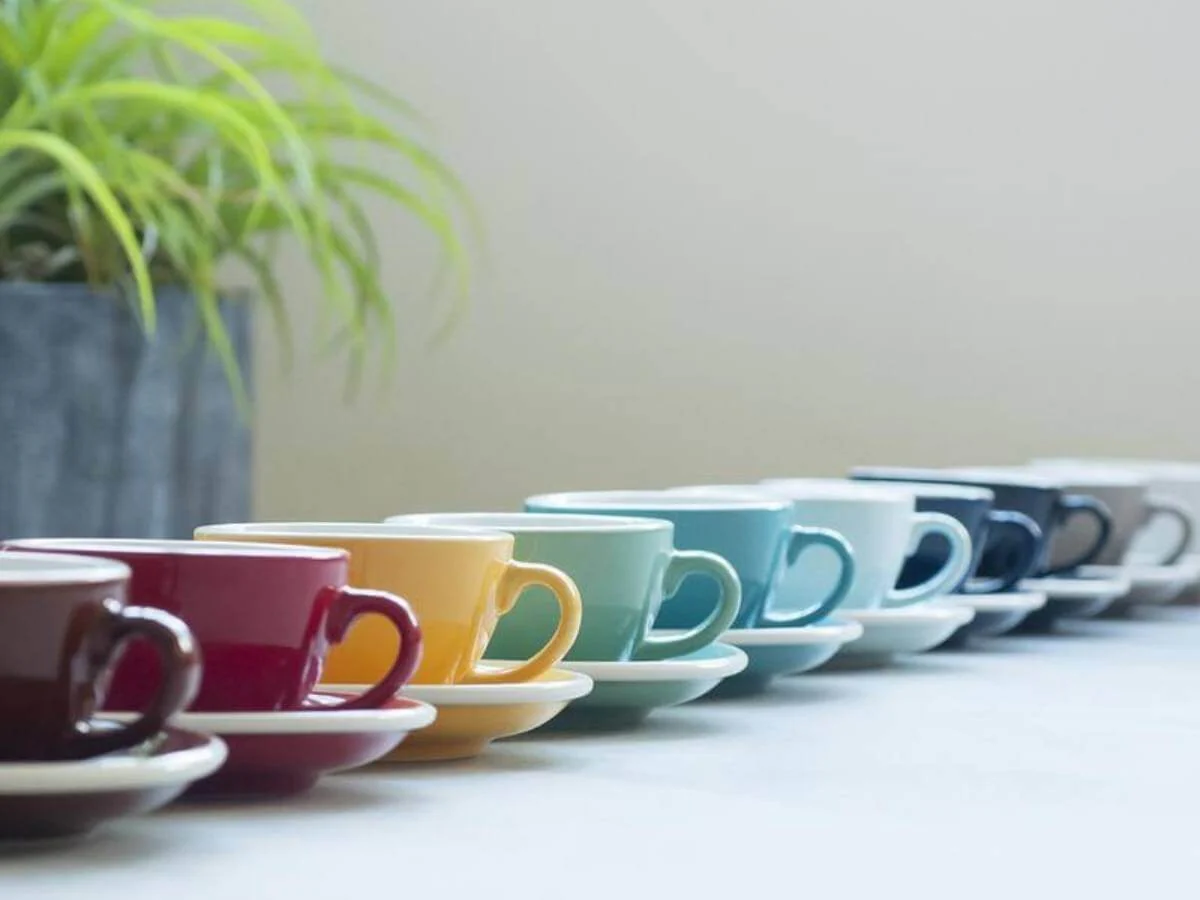 Loveramics | Egg 150ml Flat White Cup & Saucer - Image 5