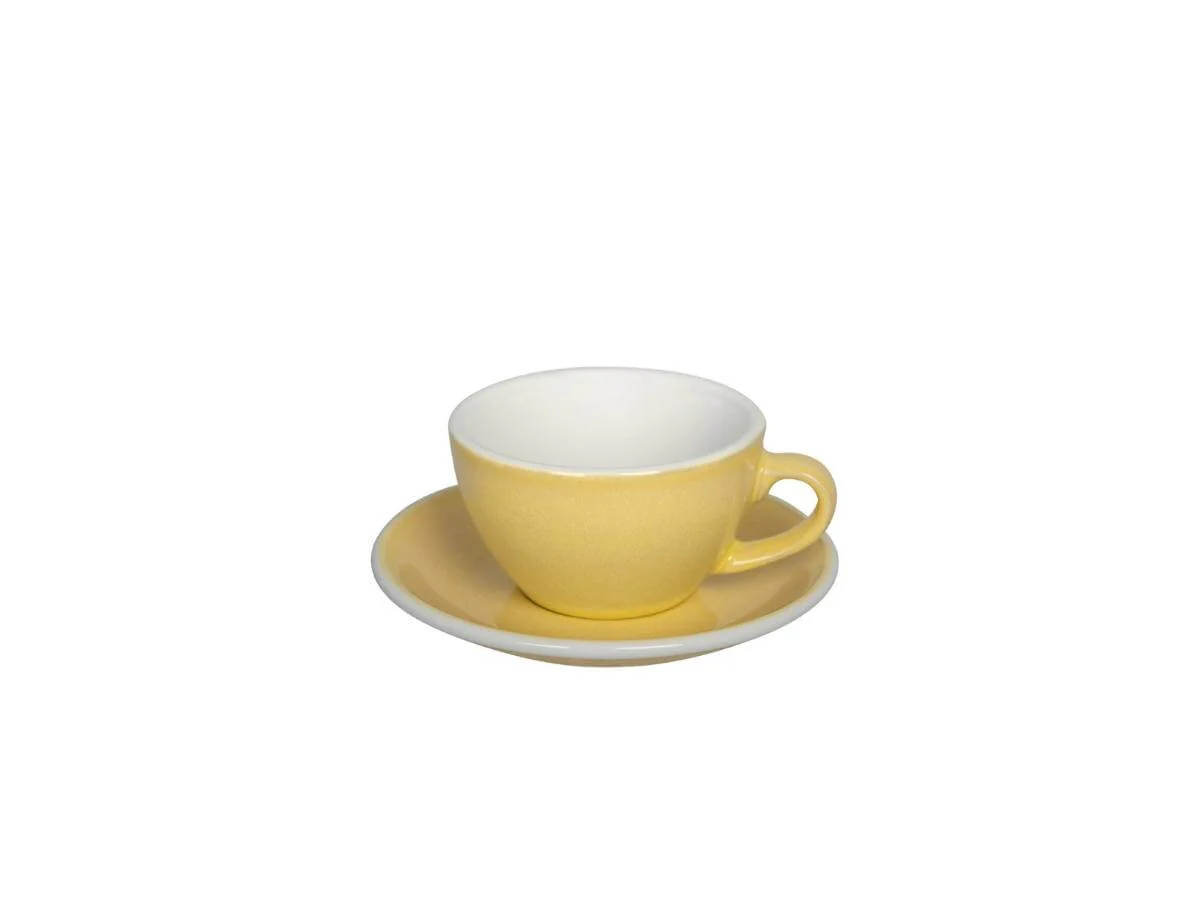 Loveramics | Egg 150ml Flat White Cup & Saucer - Potters Colours - Image 8
