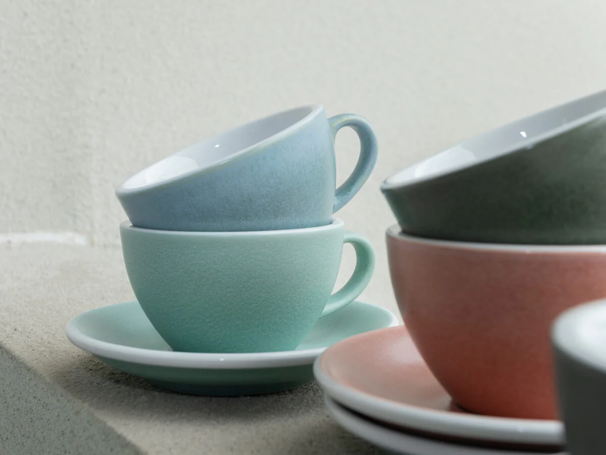 Loveramics | Egg 200ml Cappuccino Cup & Saucer - Mineral Colours - Image 6