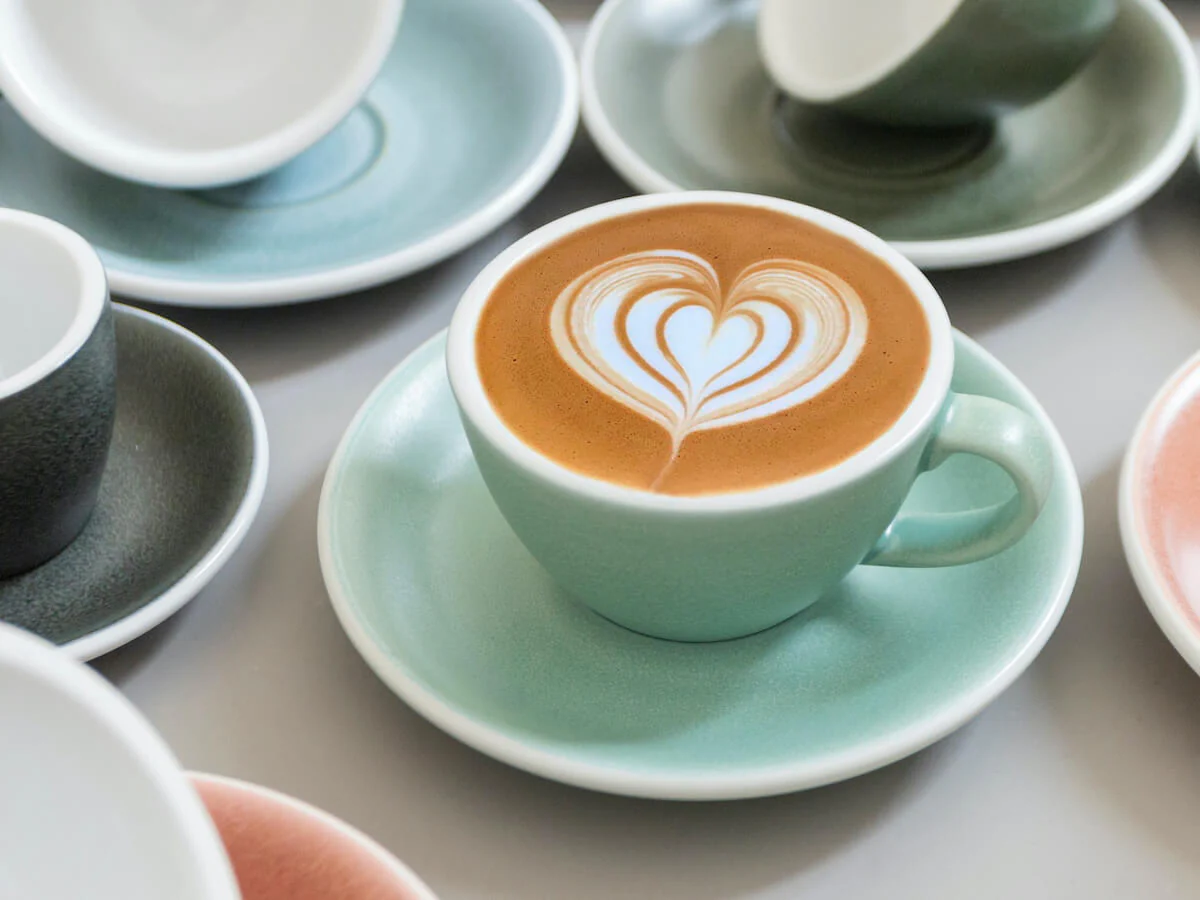 Loveramics | Egg 250ml Cappuccino Cup & Saucer - Mineral Colours - Image 3