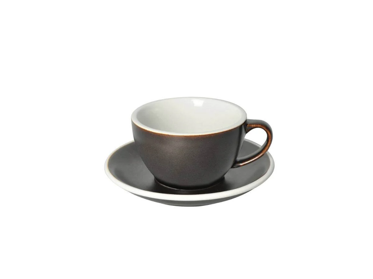 Loveramics | Egg 250ml Cappuccino Cup & Saucer - Potters Colours - Image 10