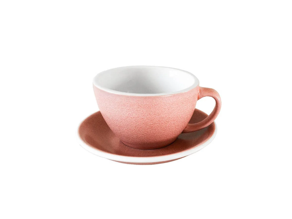 Loveramics | Egg 300ml Latte Cup & Saucer - Mineral Colours