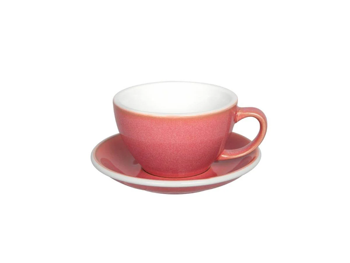 Loveramics | Egg 300ml Latte Cup & Saucer - Potters Colours - Image 7