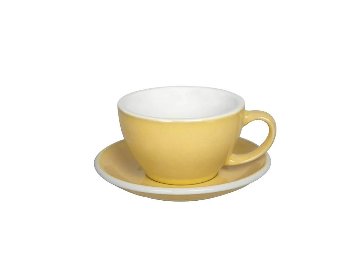 Loveramics | Egg 300ml Latte Cup & Saucer - Potters Colours - Image 8