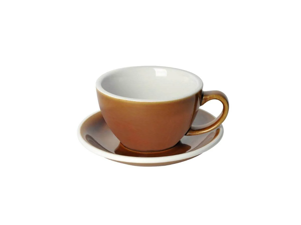 Loveramics | Egg 300ml Latte Cup & Saucer - Potters Colours - Image 9