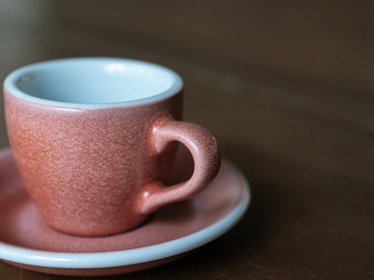 Loveramics | Egg 80ml Espresso Cup & Saucer - Mineral Colours - Image 4
