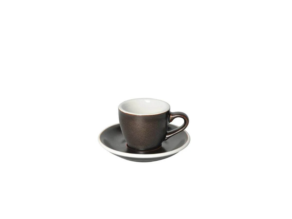 Loveramics | Egg 80ml Espresso Cup & Saucer - Potters Colours - Image 10