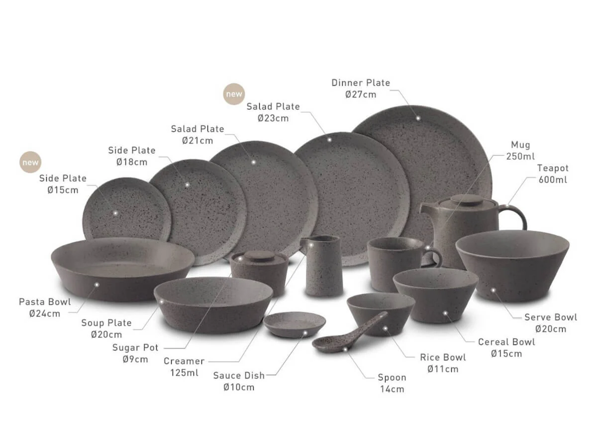 Loveramics | Stone 16pc Bundle for 4 People - Eastern - Image 4