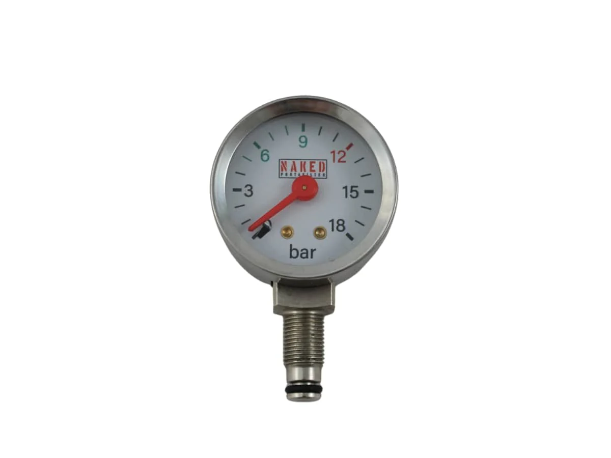 Naked Portafilter | Pressure Gauge