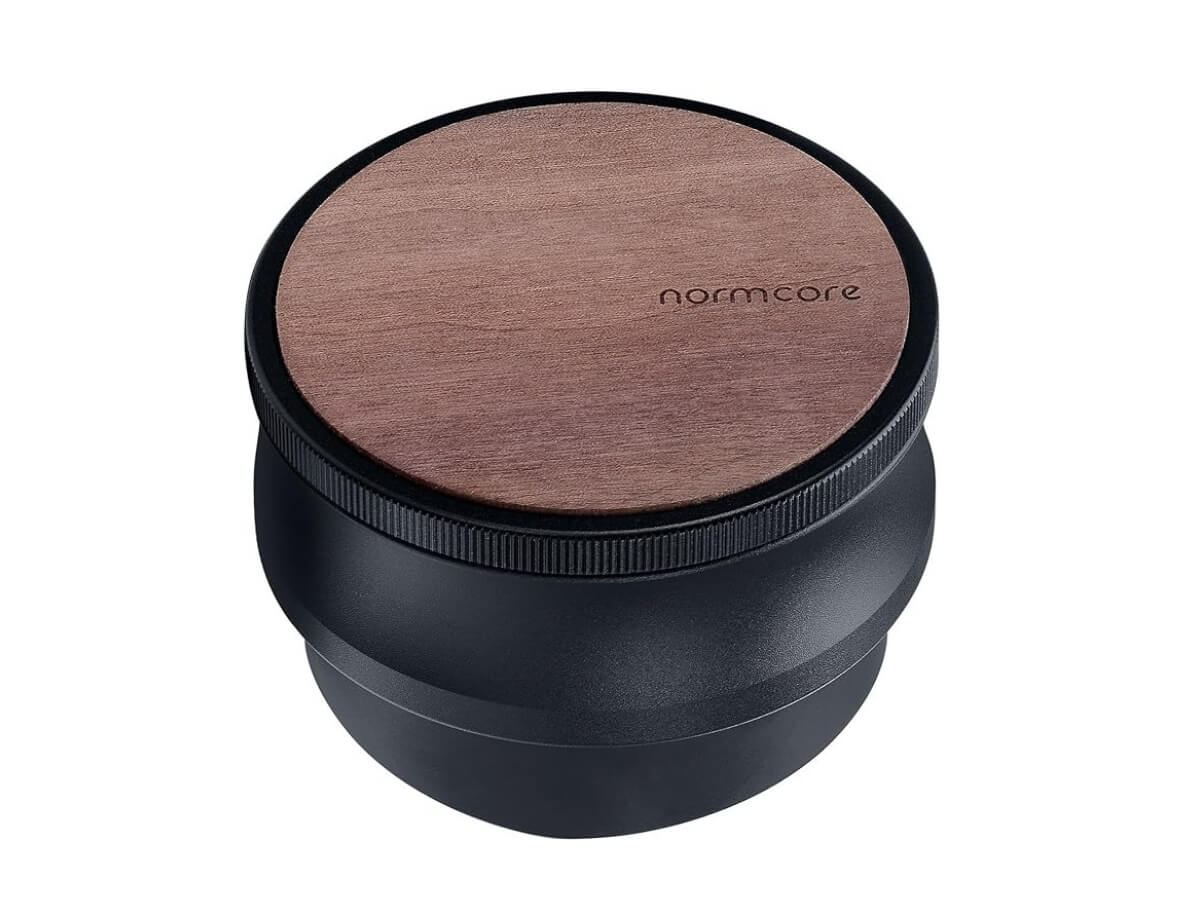 Normcore | Gravity Distributor Tool - Walnut Handle & Titanium PVD Coated Base - Image 6