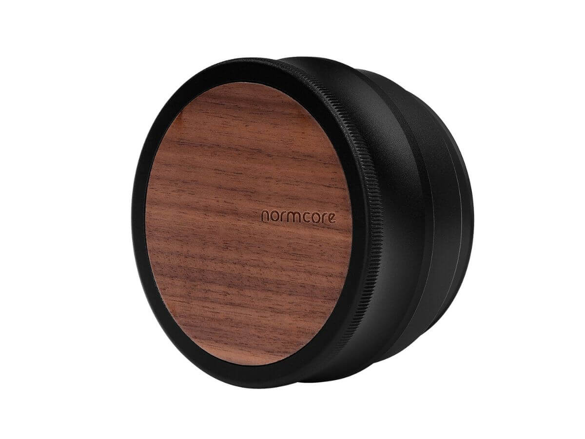 Normcore | Palm Tamper (Adjustable Pressure) - Walnut Handle & Titanium PVD Coating - Image 2