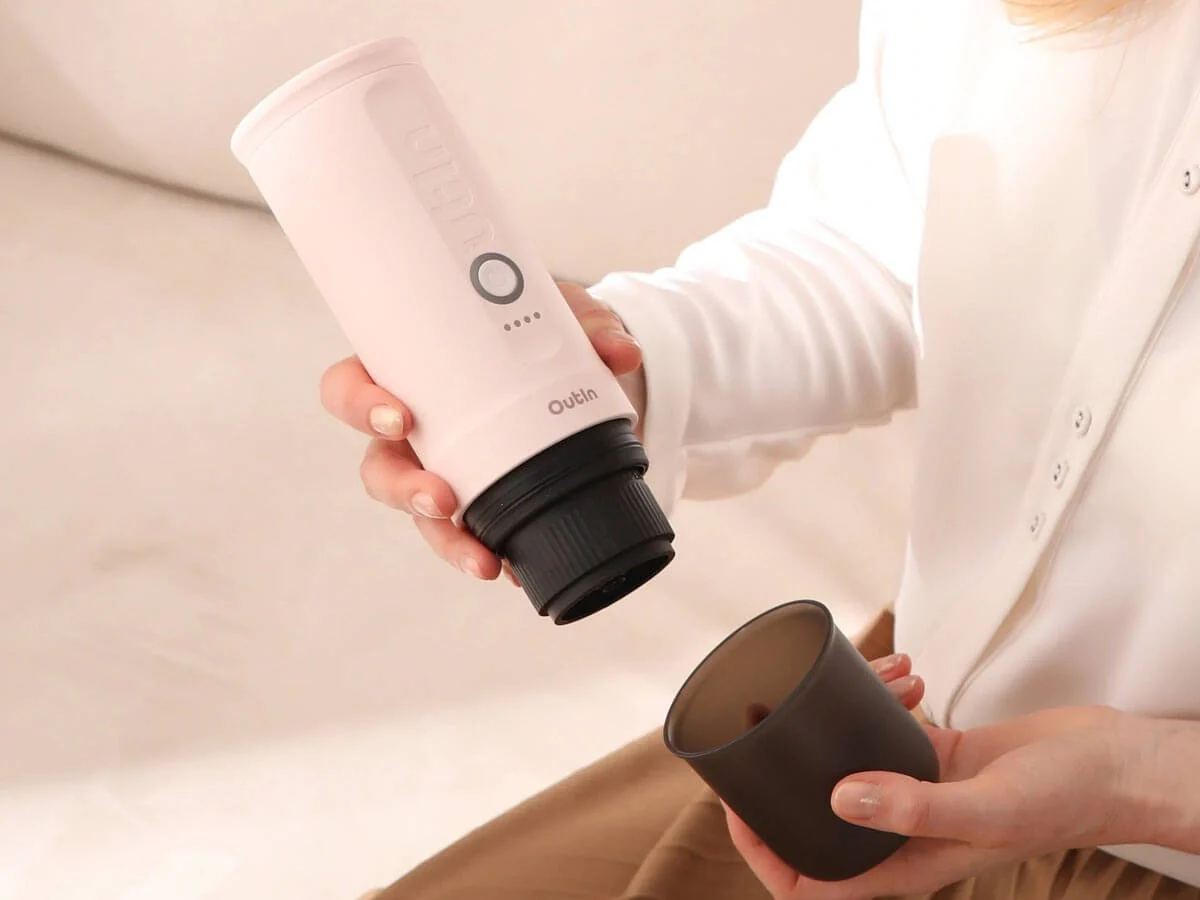 OutIn | Nano Portable Electric Espresso Machine - Rose Quartz (Limited Edition) - Image 5