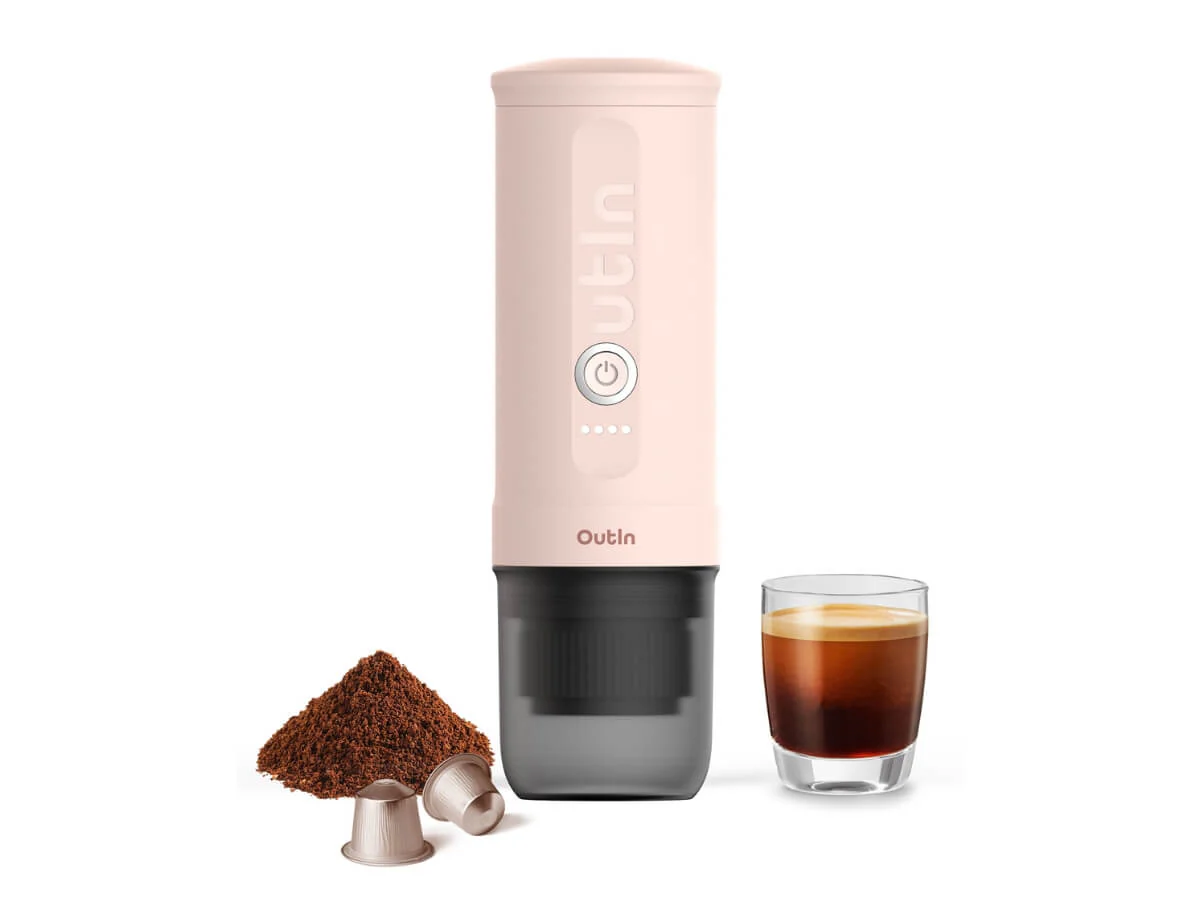 OutIn | Nano Portable Electric Espresso Machine - Rose Quartz (Limited Edition) - Image 8