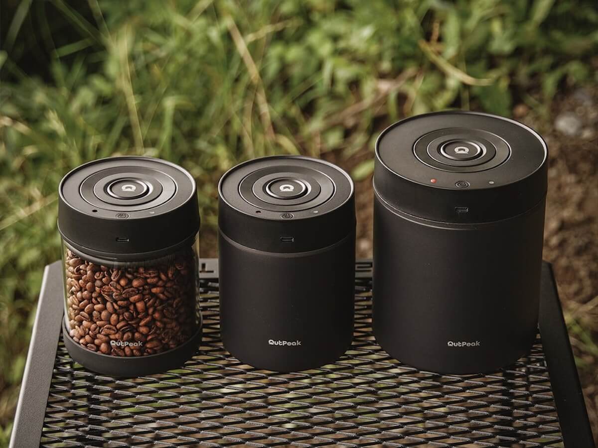 OutPeak | Smart Electric Vacuum Coffee Canister - Glass - Image 5