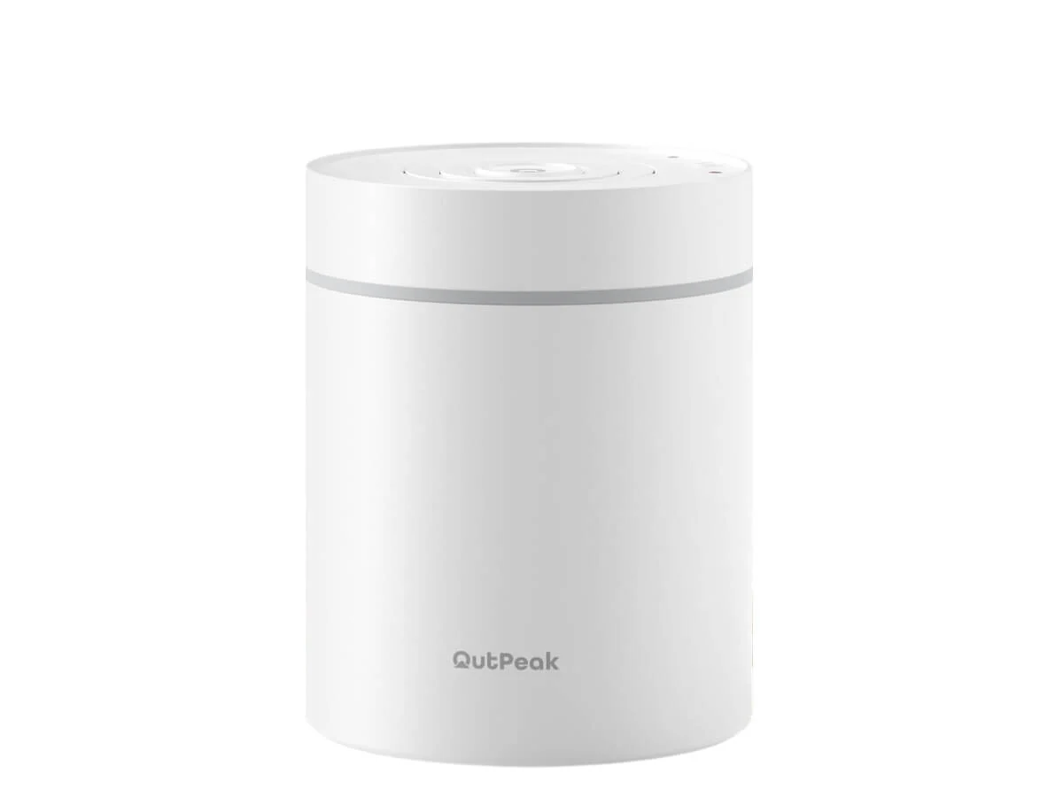 OutPeak | Smart Electric Vacuum Coffee Canister - Pearl White - Image 7